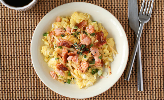 Honey Smoked Salmon® Scrambled Eggs