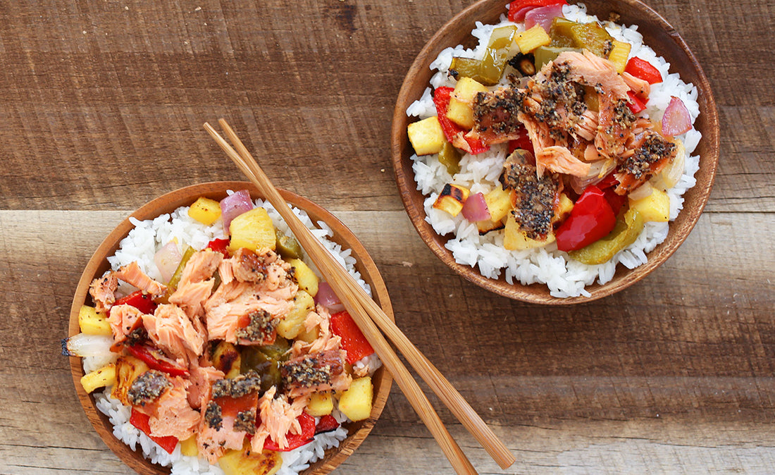 Honey Smoked Salmon® Hawaiian Bowls