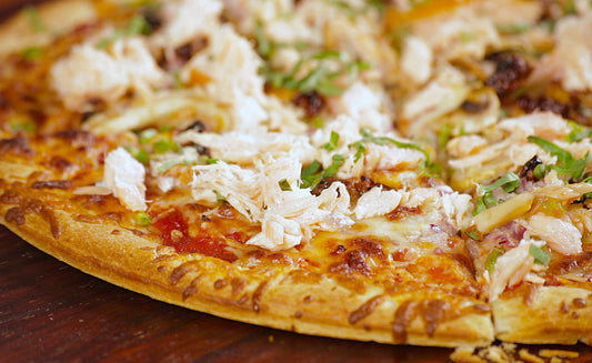 Honey Smoked Salmon Easy Pizza