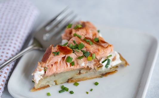 Potato Galette with Honey Smoked Salmon® Appetizer