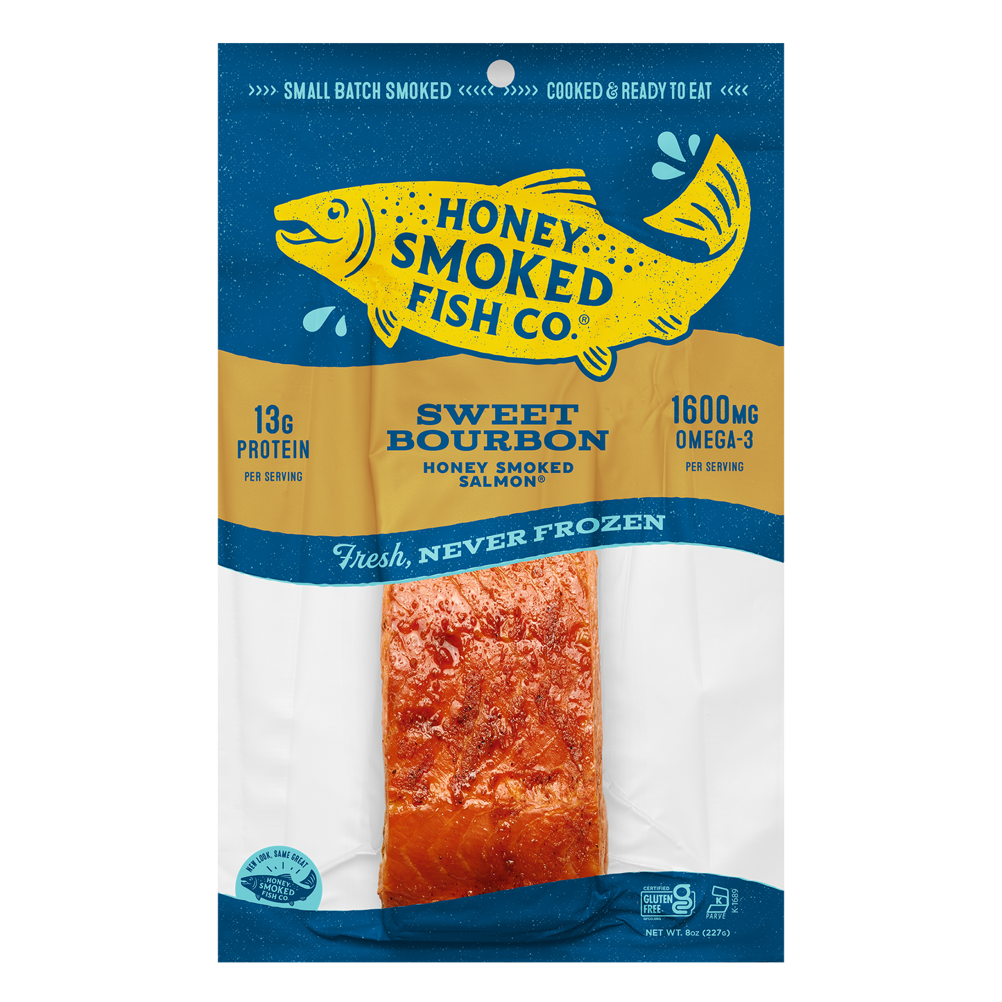 Sweet Bourbon Smoked Salmon Fillet