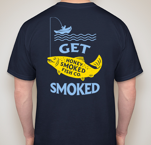 Short Sleeve 'Get Smoked' Tee Shirt