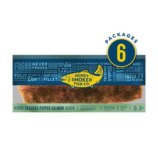 Cracked Pepper — 6 Packages of Whole Sides