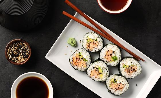 Honey Smoked Salmon® Sushi Rolls