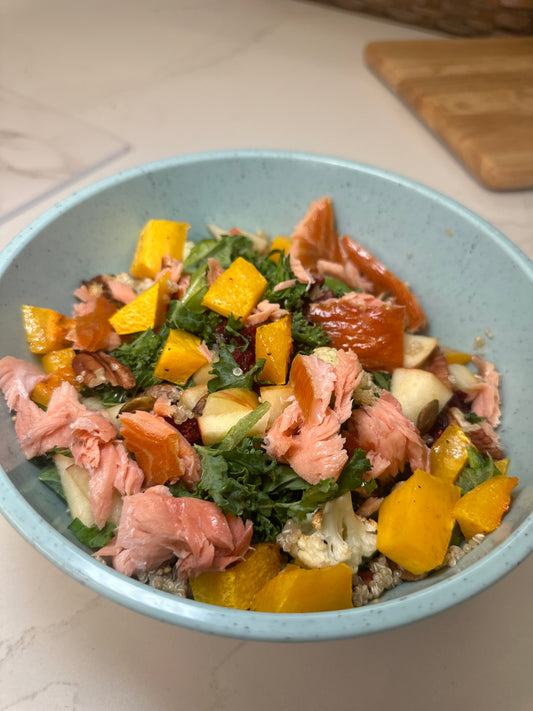 Honey Smoked Salmon® Autumn Salmon & Squash Bowl