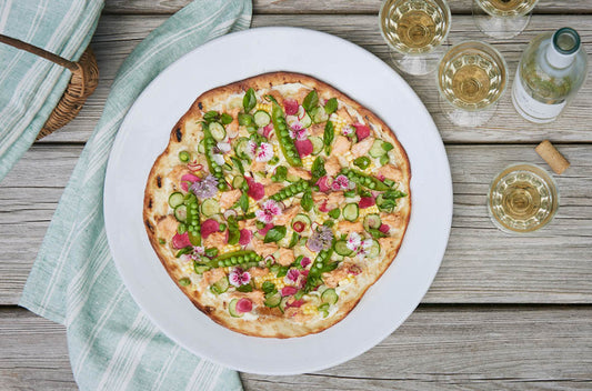 Honey Smoked Salmon® Summer Harvest and Herb Flatbread