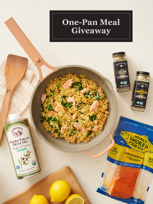 Honey Smoked Salmon® Orzo