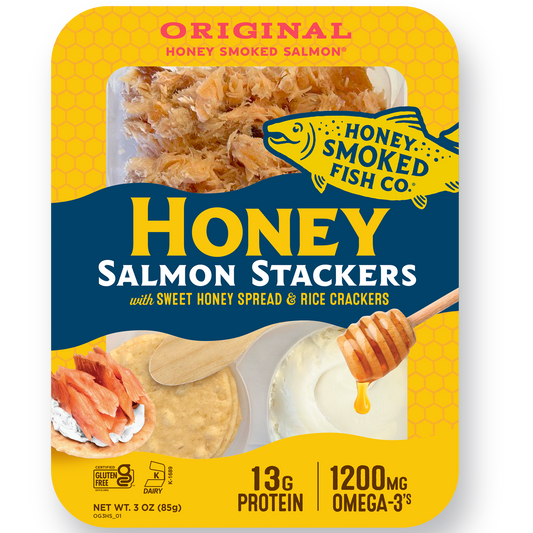 Honey Salmon Stackers