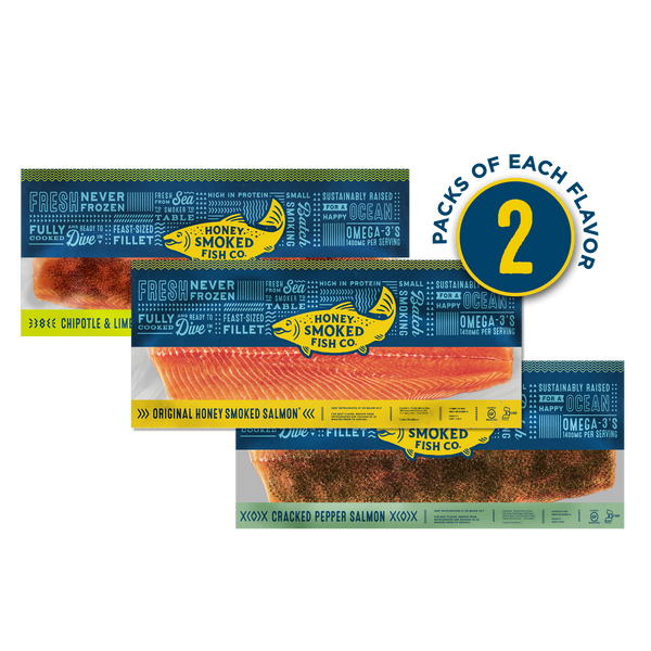Variety Pack — 6 Packages of Whole Sides