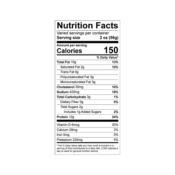 Variety Pack — Eight Packages of 8oz Fillets