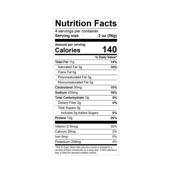 Variety Pack — Eight Packages of 8oz Fillets